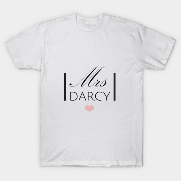 Mrs Darcy T-Shirt by Lemondrop